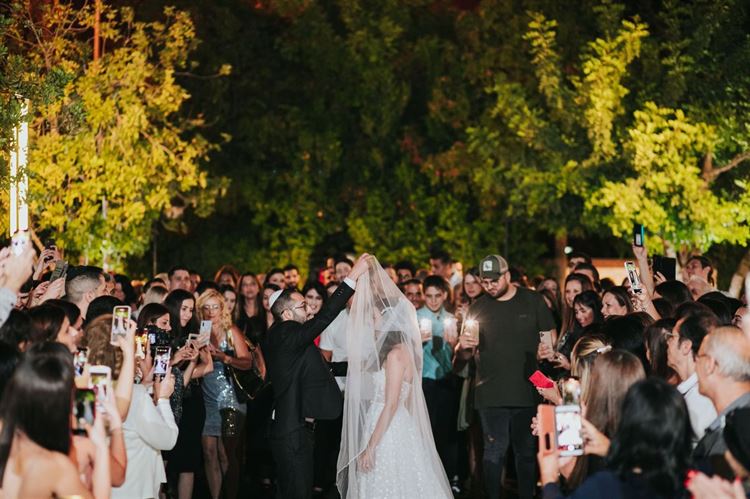 החתונה של רון ועדן (צילום: לבנה צלמים)