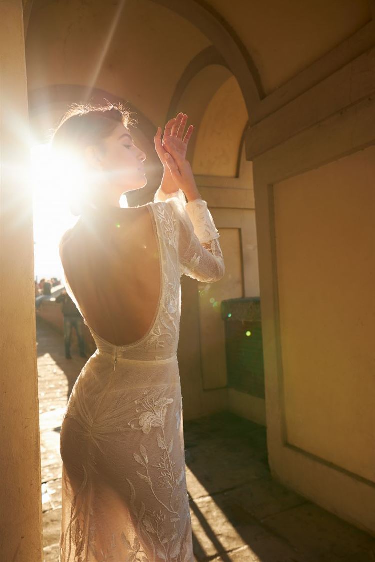 שמלת כלה בעיצובה של ענבל דרור (צילום: יחצ)