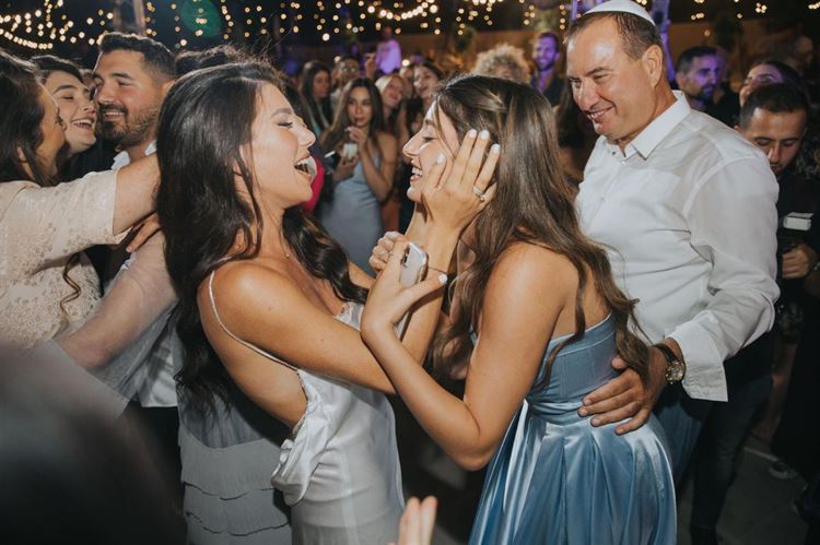 החתונה של שיר תורג'מן ועומר סלומון (צילום: עידן חסון)