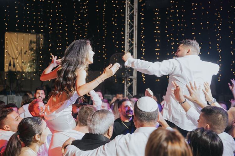 החתונה של שיר תורג'מן ועומר סלומון (צילום: עידן חסון)