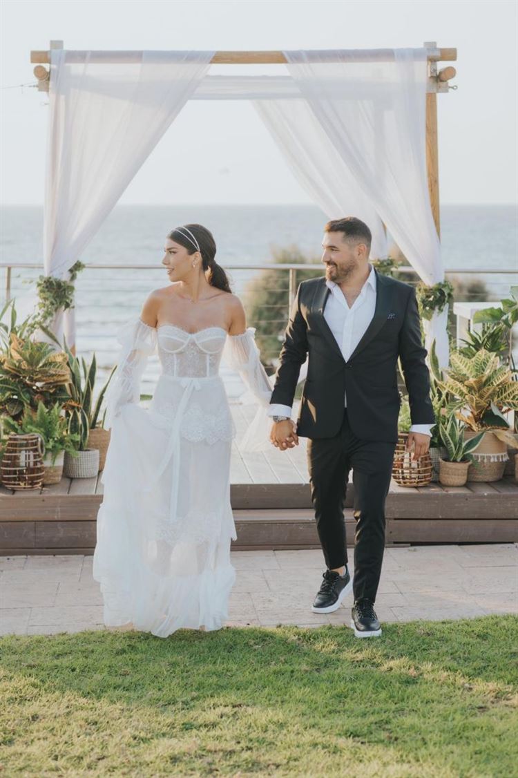 החתונה של שיר תורג'מן ועומר סלומון (צילום: עידן חסון)