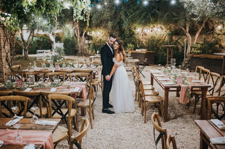 נטלי וטל חוגגים גן האירועים וילה נונה (צילום: ידין חסון)