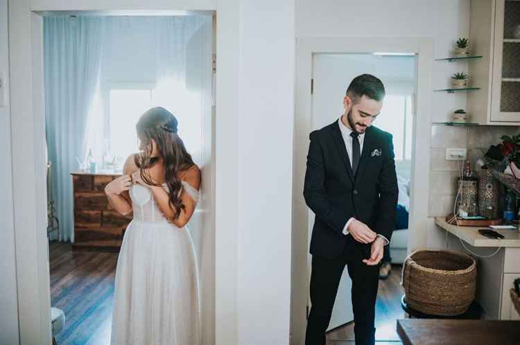 המפגש, חתונה של נטלי וטל (צילום: ידין חסון)