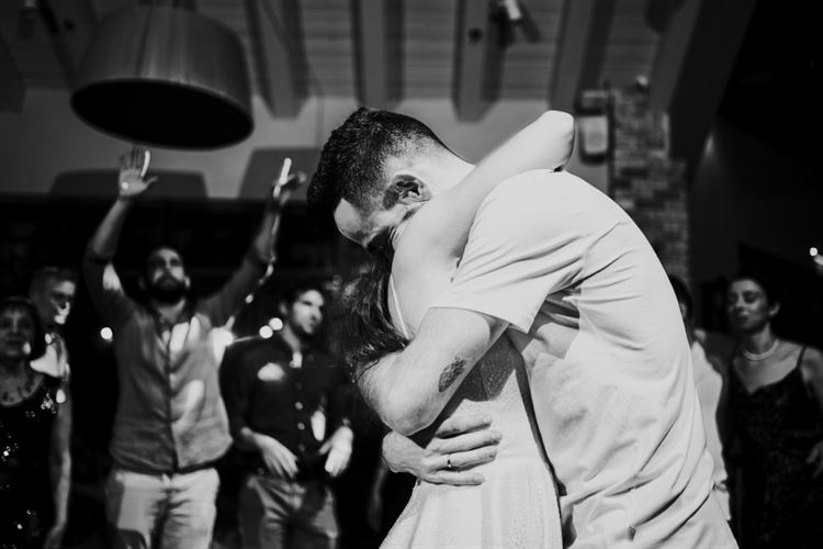 הרחבה באולם וילה נונה, החתונה של נטלי וטל (צילום: ידין חסון)