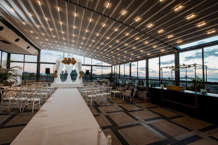 הצצה אל מתחם האירועים 'קסטלו' (צילום: וואלה! מזל טוב)