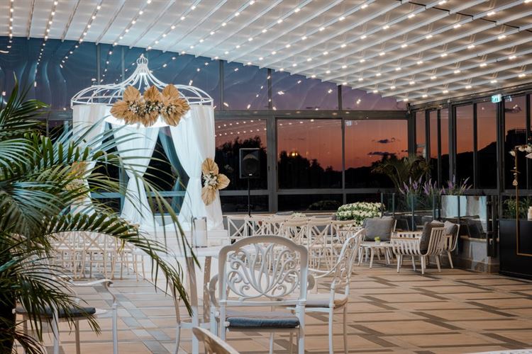 הצצה אל מתחם האירועים 'קסטלו' (צילום: וואלה! מזל טוב)