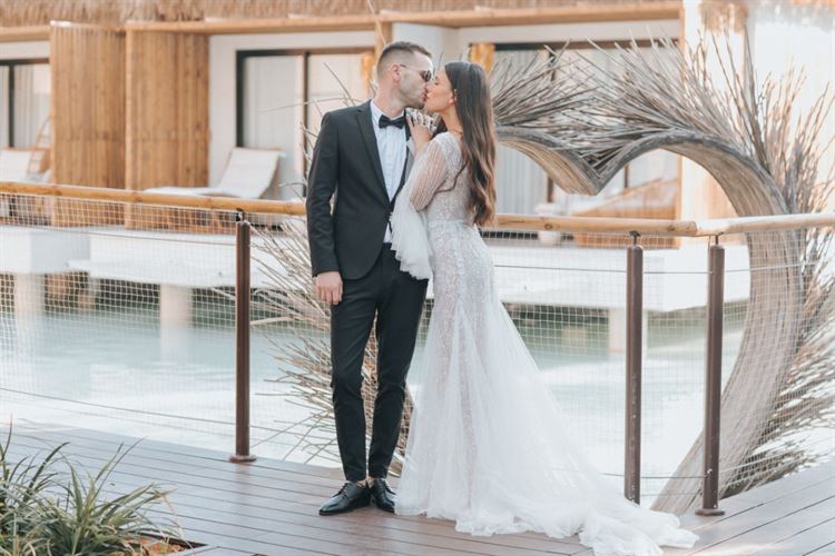 נועה ומיכאל קבליס ביום המרגש שלהם (צילום: (צילום: אנדריי אברמוב)