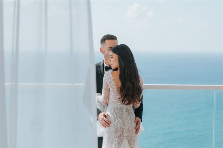 החתונה של נועה ומיכאל (צילום: אנדריי אברמוב)