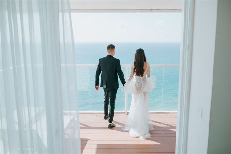 החתונה של נועה ומיכאל (צילום: אנדריי אברמוב)