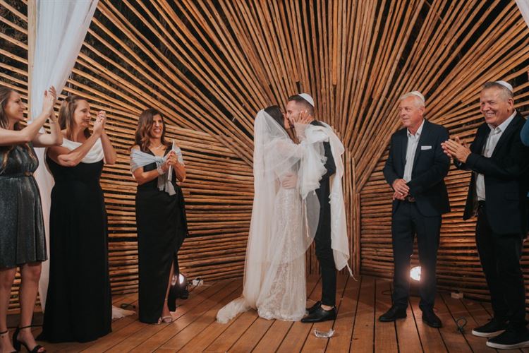 החתונה של נועה ומיכאל (צילום: אנדריי אברמוב)