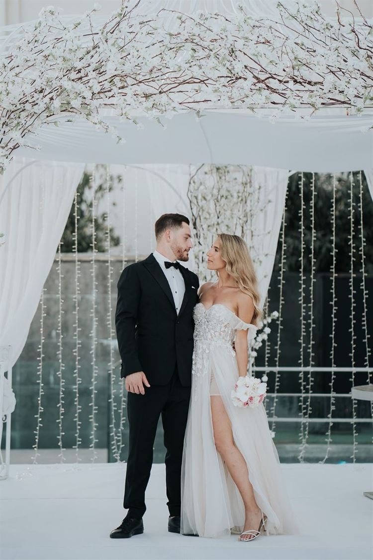 תחת החופה,  החתונה של דנה ובן (צילום: שי בוזגלו)