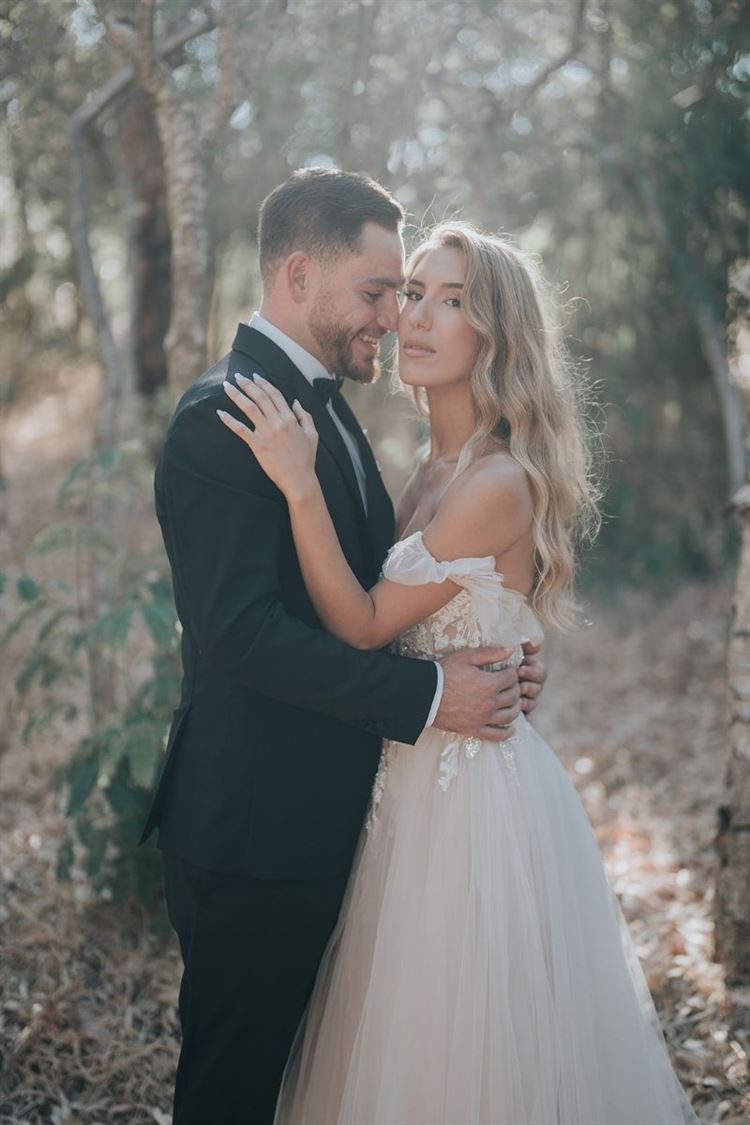 לא האמינה שהידיד מהתיכון יהפוך להיות בעלה, החתונה של דנה ובן (צילום: שי בוזגלו)