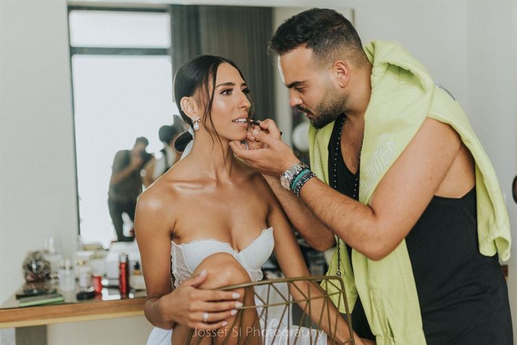 איפור כלה, ספיר עם ראם שרביט (צילום: ג'וזף סי פוטוגרפי)