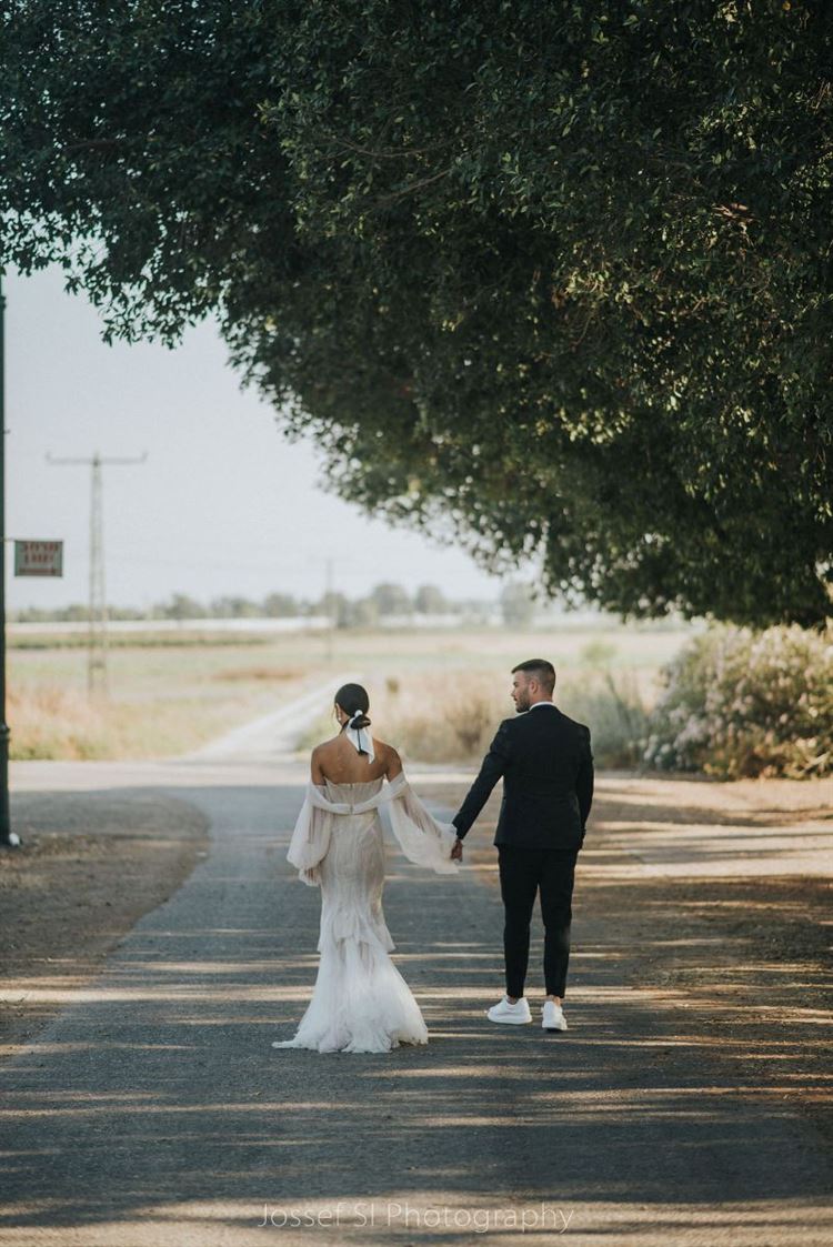 החתונה של ספיר ואוריאן (צילום: ג'וזף סי פוטוגרפי)