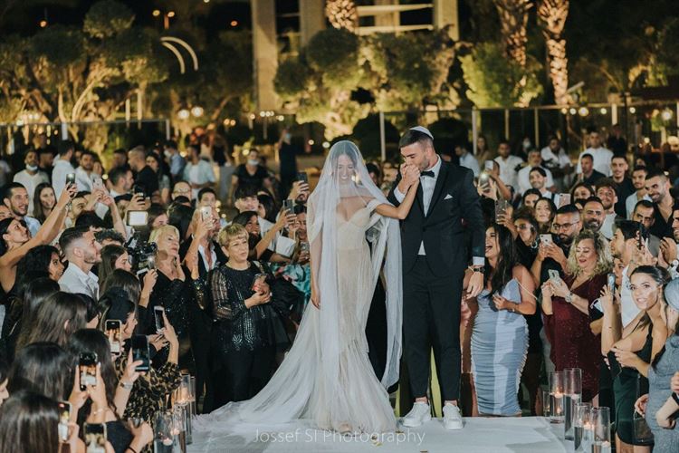 החופה בגן האירועים נסיה, החתונה של ספיר ואוריאן (צילום: ג'וזף סי פוטוגרפי)