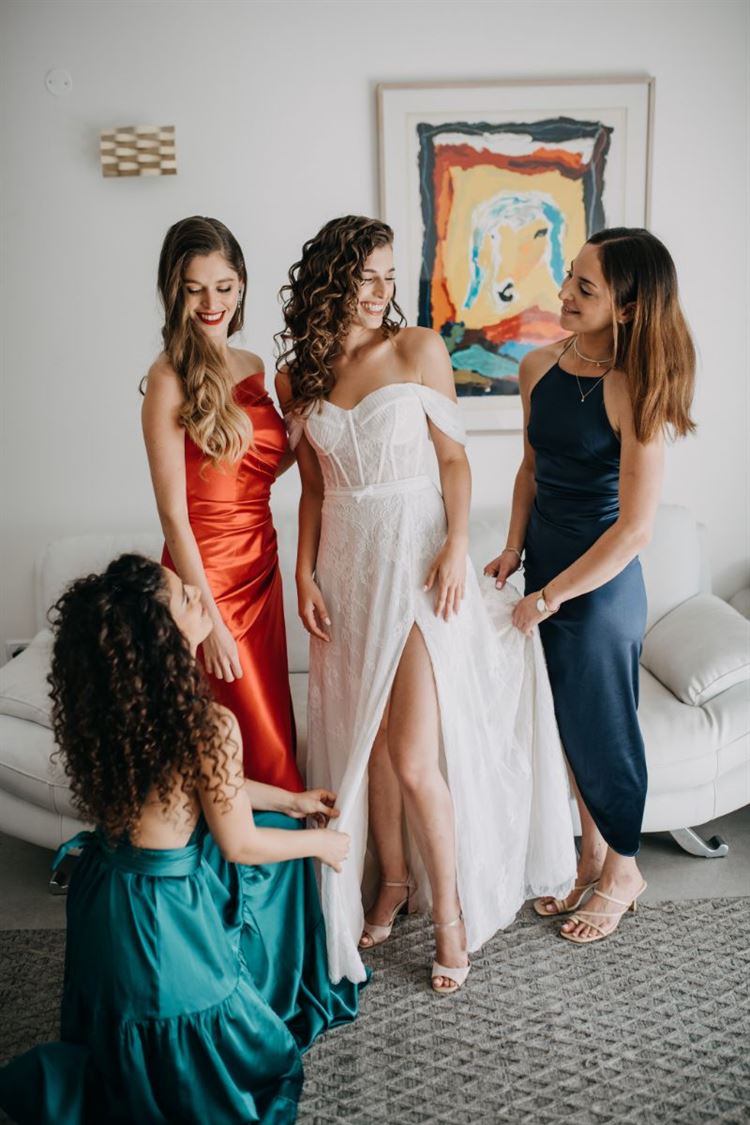 החתונה של טל זכריה וסער פיינשטיין (צילום: יוסי שטיינר)