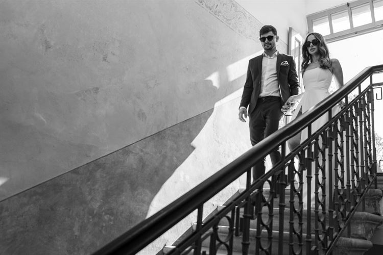 החתונה של בר ואלדד תלם (צילום: עומר קורן)