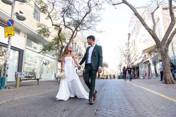 החתונה של אלדד ובר (צילום: עומר קורן)