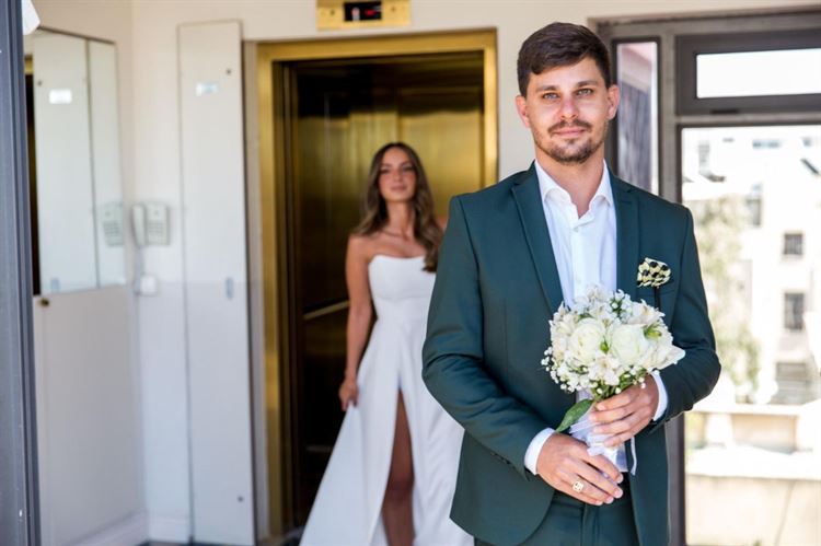 החתונה של אלדד ובר (צילום: עומר קורן)