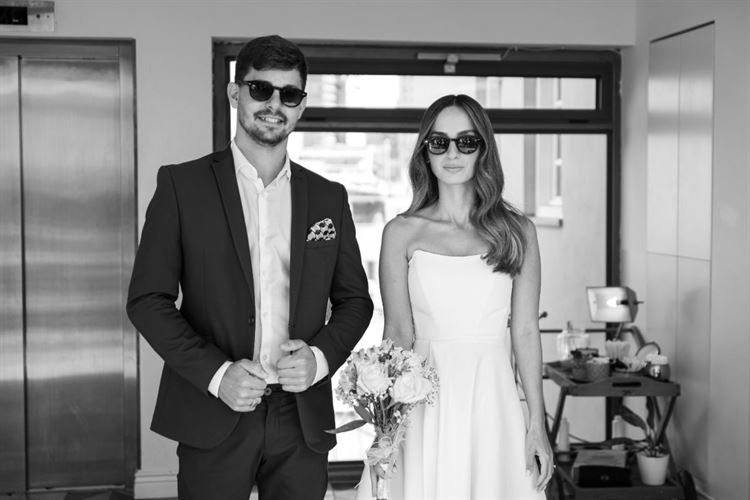 החתונה של אלדד ובר (צילום: עומר קורן)