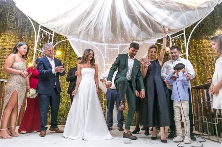 החתונה של אלדד ובר (צילום: עומר קורן)
