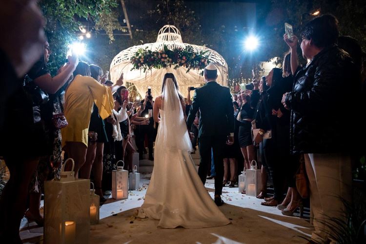 החתונה של אלדד ובר (צילום: עומר קורן)