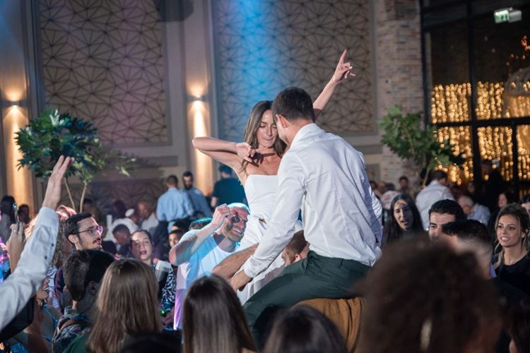 החתונה של אלדד ובר (צילום: עומר קורן)