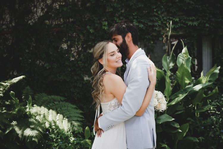 צילומי זוגיות, החתונה של יערה ויואב (צילום: רון קובי)