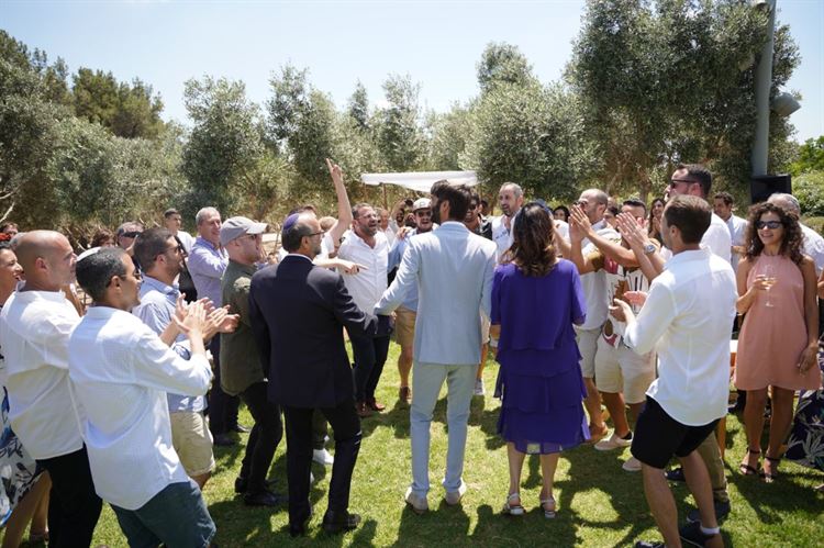 החתונה של יערה ויואב (צילום: רון קובי)