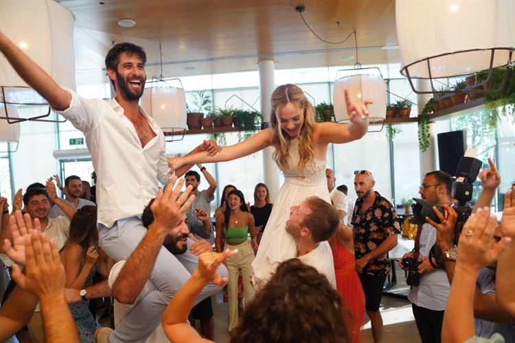 החתונה של יערה ויואב (צילום: רון קובי)