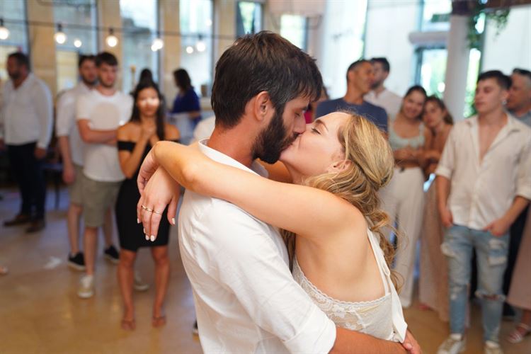 החתונה של יערה ויואב (צילום: רון קובי)