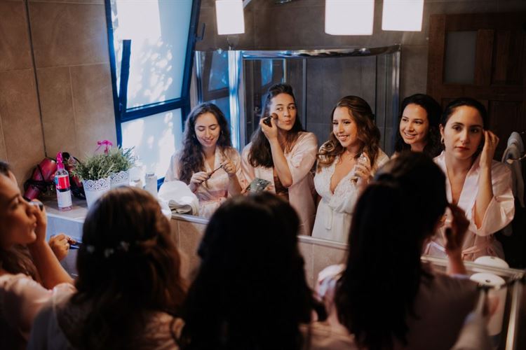 החתונה של רותם ברק ולירון בר נתן (צילום: איציק בן דוסא)