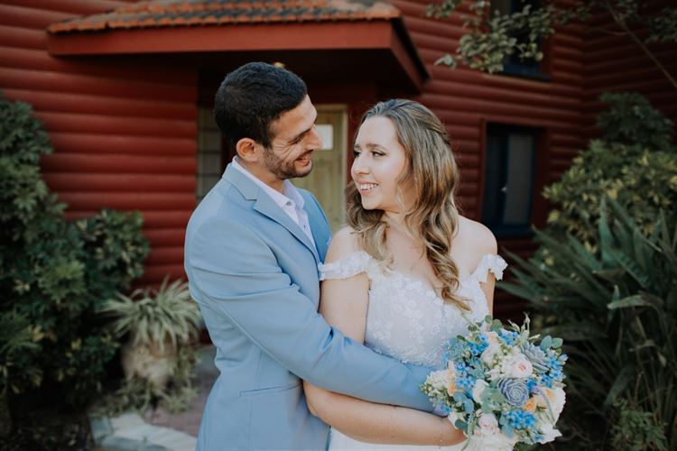 החתונה של רותם ברק ולירון בר נתן (צילום: איציק בן דוסא)