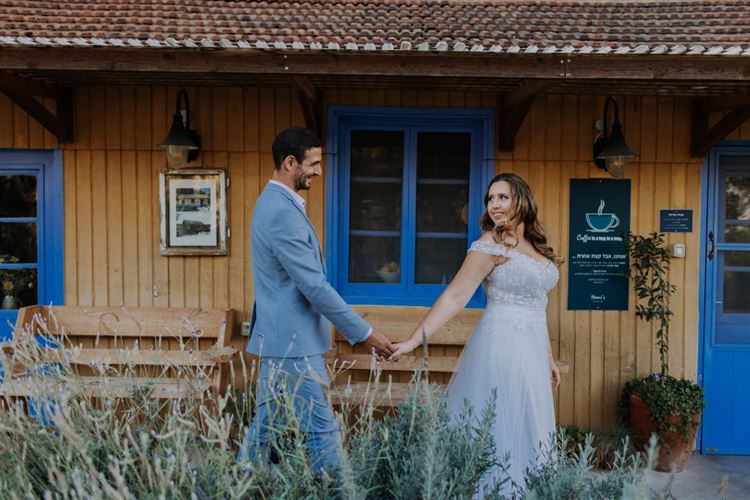 החתונה של רותם ברק ולירון בר נתן (צילום: איציק בן דוסא)