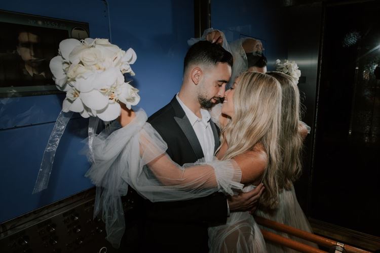 החתונה של ענבר ושחר (צילום: חן לוי)