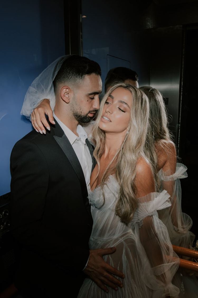 החתונה של ענבר ושחר (צילום: חן לוי)