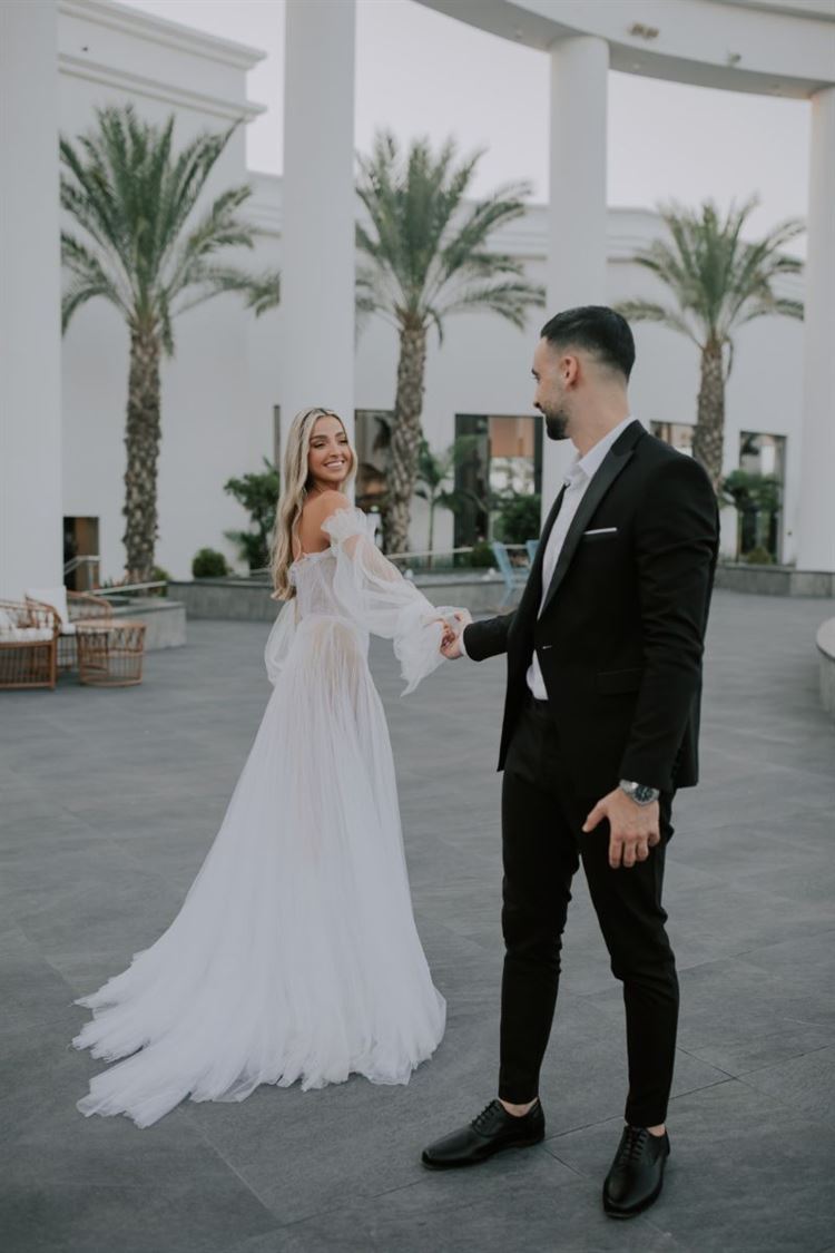 החתונה של ענבר ושחר (צילום: חן לוי)