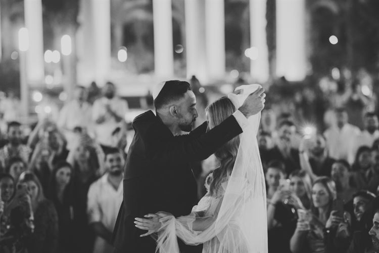 החתונה של ענבר ושחר (צילום: חן לוי)