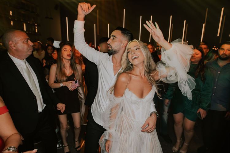 החתונה של ענבר ושחר (צילום: חן לוי)