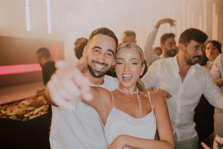 החתונה של ענבר ושחר (צילום: חן לוי)