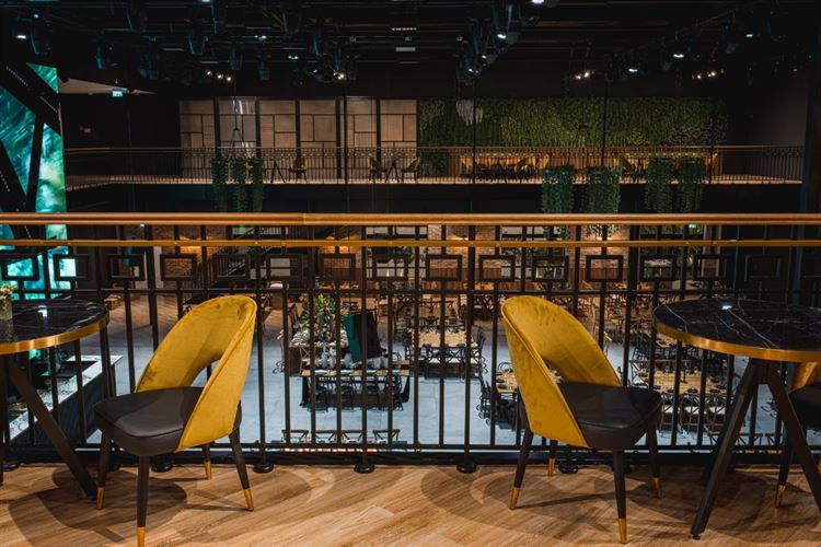 חלל אירועים שמעוצב טוב, הצצה אל מתחם האירועים 'ארטיסטה' (צילום: וואלה! מזל טוב)