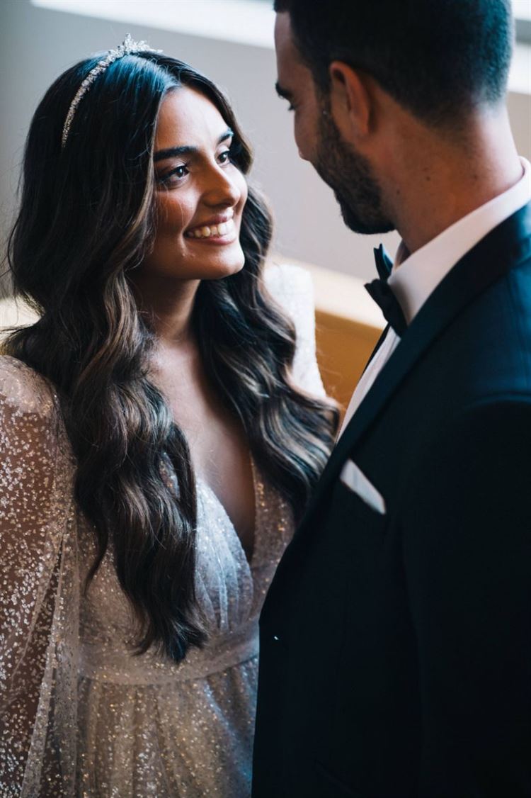 החתונה של מיטל ואביתר (צילום: שמואל כהן)