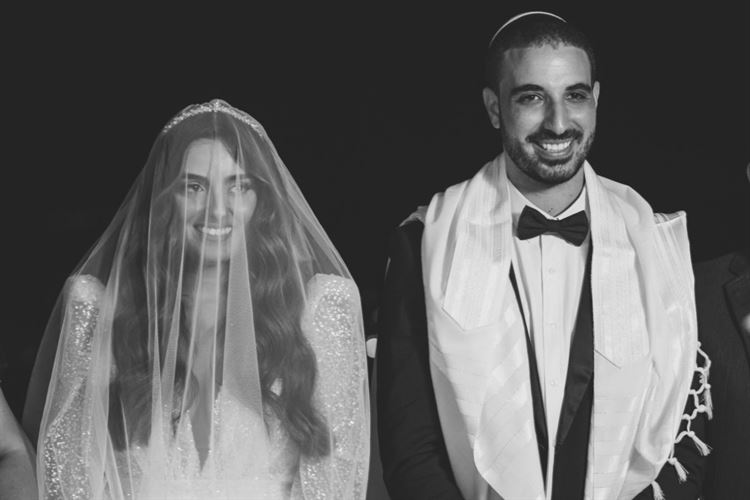 מזל טוב! החופה המרגשת בגן אירועים באזור ירושלים (צילום: שמואל כהן)