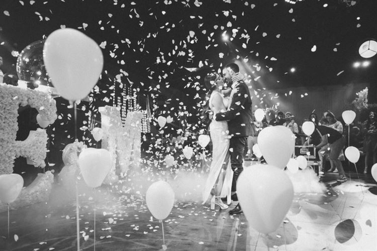 ברחבת הריקודים, החתונה של מיטל ואביתר (צילום: שמואל כהן)