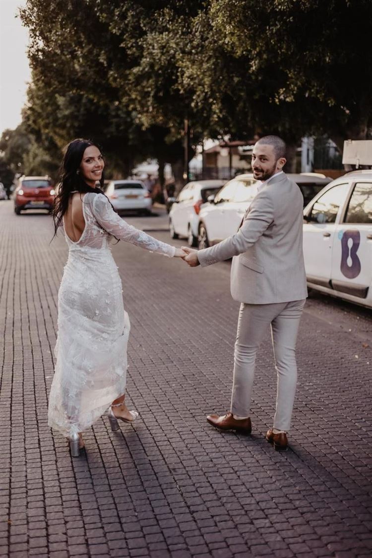 החתונה של אלונה ודניאל (צילום: לב סלוצקי ואלכס מלינסקי)