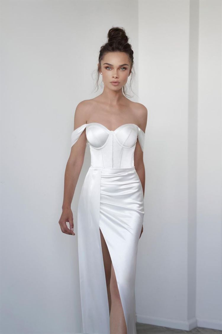 הקולקציה החדשה של מעצבת שמלות הכלה מורן טובול (צילום: אלמוג גבאי)