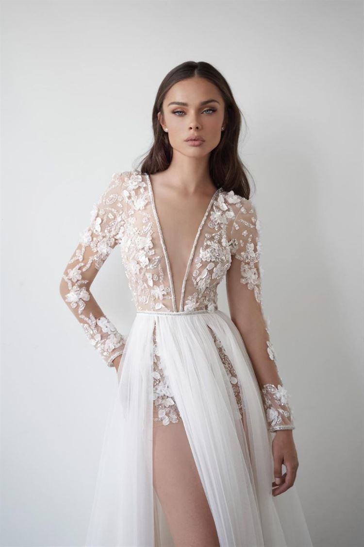 הקולקציה החדשה של מעצבת שמלות הכלה מורן טובול (צילום: אלמוג גבאי)