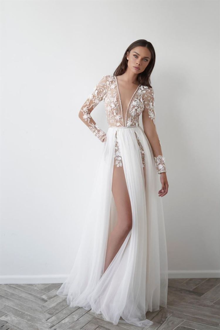 הקולקציה החדשה של מעצבת שמלות הכלה מורן טובול (צילום: אלמוג גבאי)