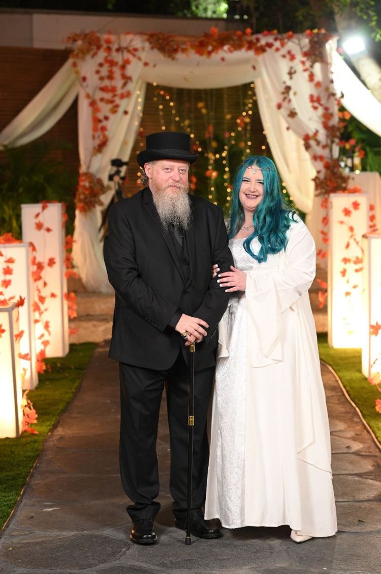 החופה, החתונה של שרון ונטי (צילום: אלכס ביילי)