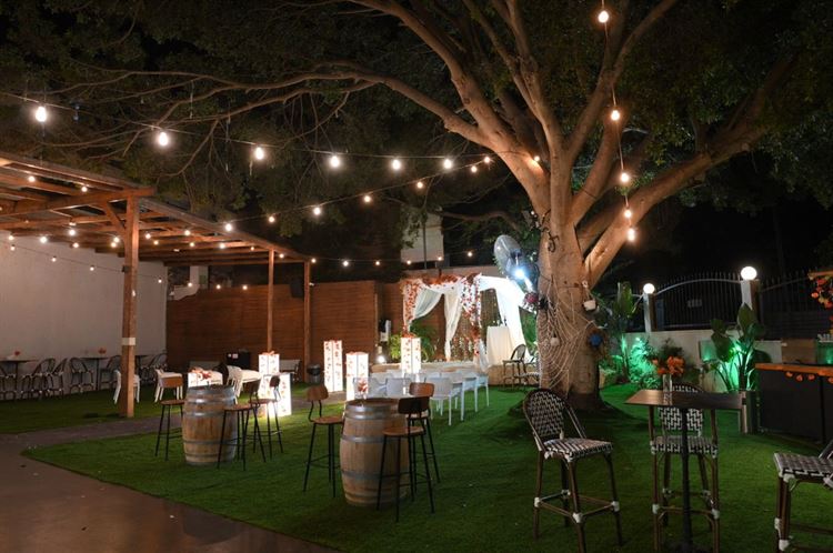 עיצבו את אולם היקב גארדן כאוות נפשם (צילום: אלכס ביילי)